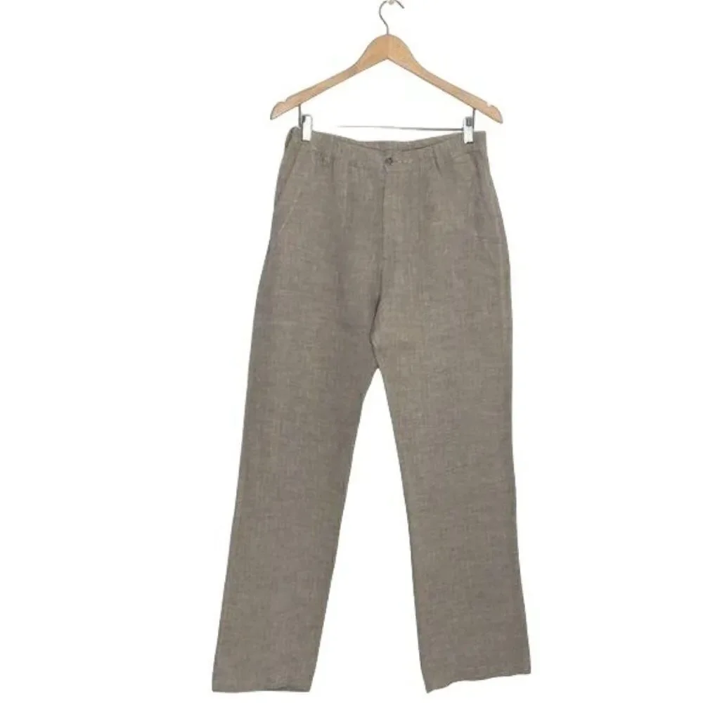 Mario Romano linen pants men's size L